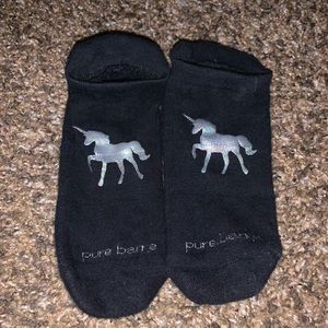 Holographic Unicorn Pure Barre Socks 5 for $25